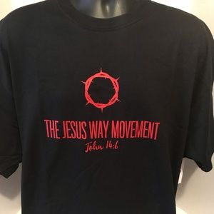 The Jesus way Movement custom T-shirt Size XXL